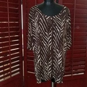 Susan Graver Tops - Susan Graver Short Sleeve Shirt Susan Graver Tops - Susan Graver Short Sleeve Shirt